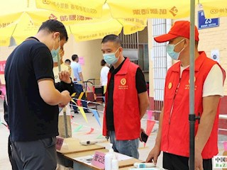 康仙庄镇组织开展全员核酸检测实战演练