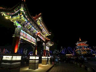 影像记录丨河北廊坊霸州：夜色下的胜芳古镇