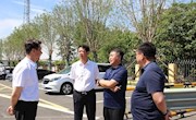 齐德旺调研津保高铁胜芳站站前路改造工程开展情况