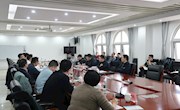 市长张淼与上海鸿翼、华为公司、广电五舟一行开展项目洽谈