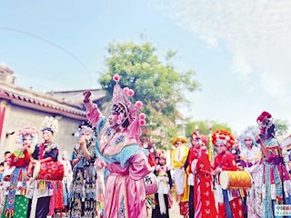 文化中国行|省级非遗“火神信俗”在胜芳古镇上演