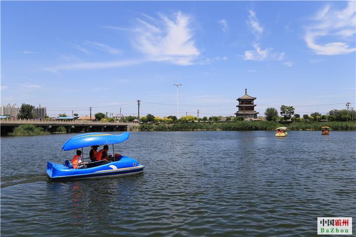 影像记录丨河北霸州胜芳镇建设：湿地公园水清岸绿景美