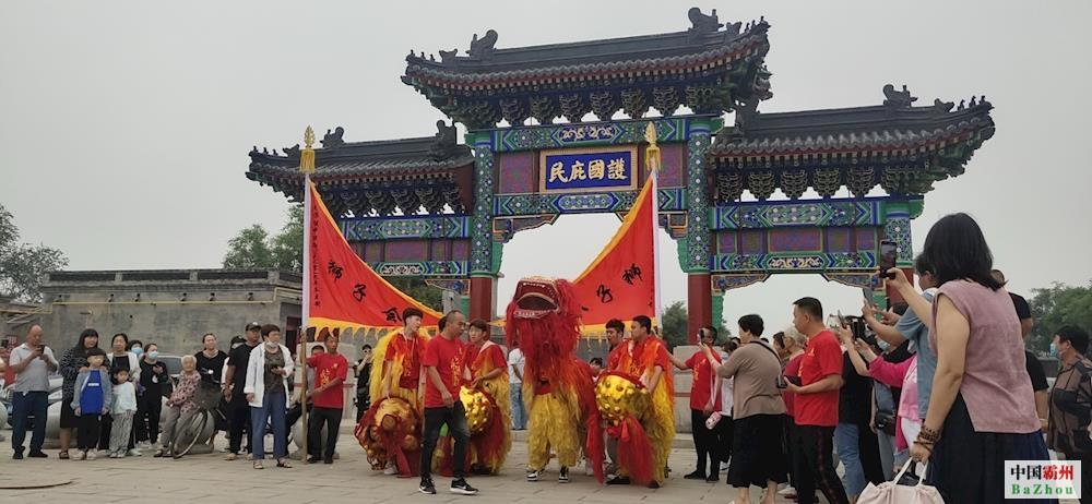 影像记录丨河北廊坊霸州：多彩非遗 狮舞表演