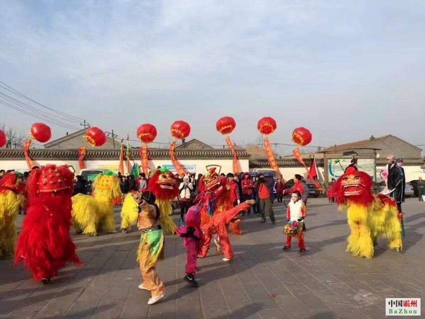 影像记录丨河北廊坊霸州：多彩非遗 狮舞表演