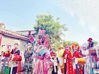 省级非遗“火神信俗”在胜芳古镇上演